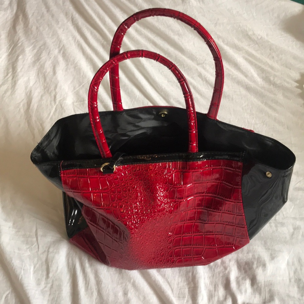 Red and Black Large bag
